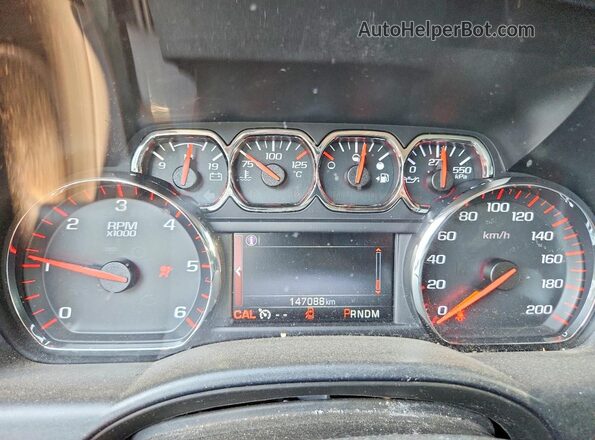 3GTU2NEC1GG282215 2016 GMC SIERRA Угольный Вид щитка приборов