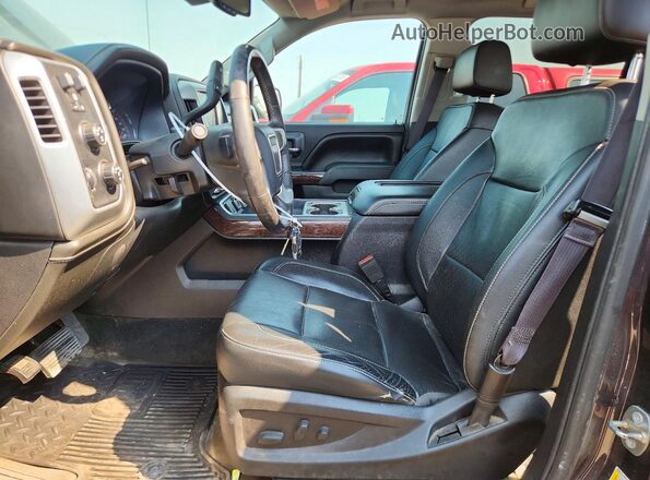 3GTU2NEC1GG282215 2016 GMC SIERRA Угольный Вид салона спереди