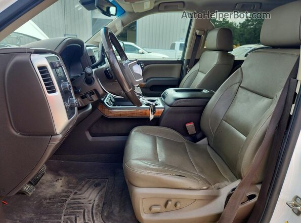 3GTU2NEC1JG290421 2018 GMC SIERRA Белый Вид салона спереди