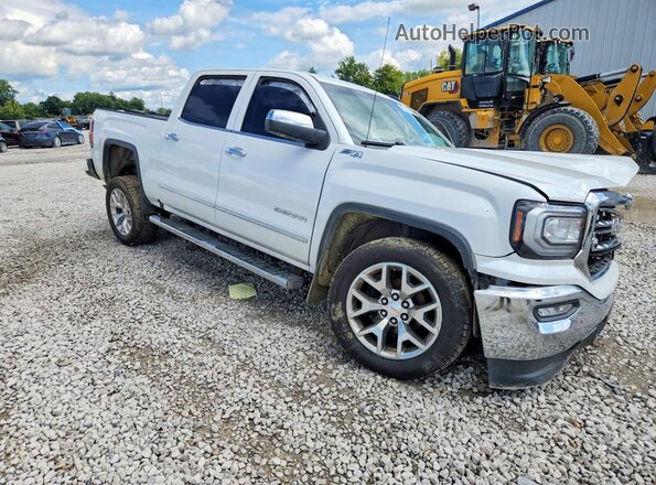 3GTU2NEC4HG336382 2017 GMC SIERRA White Передня права чверть