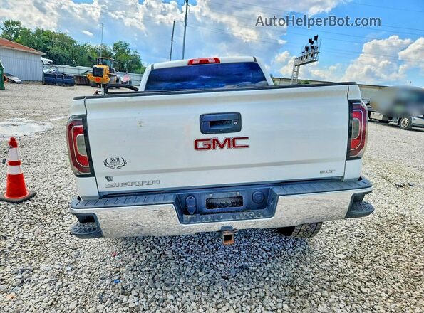 3GTU2NEC4HG336382 2017 GMC SIERRA White Вид ззаду