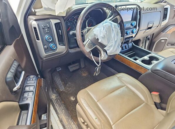 3GTU2NEC4HG336382 2017 GMC SIERRA White Вид панелі приладів
