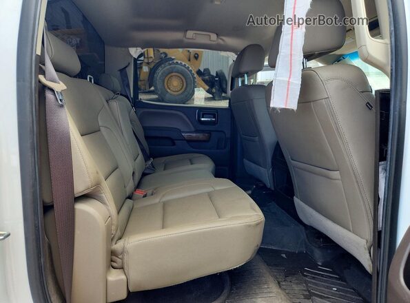 3GTU2NEC4HG336382 2017 GMC SIERRA White Вид задніх сидінь