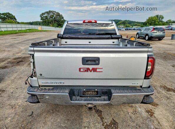 3GTU2NEC4JG523899 2018 GMC SIERRA Silver Հետևի տեսք