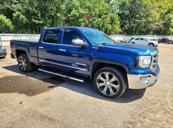 3GTU2NEC5HG285491 2017 GMC SIERRA Blue Передня права чверть