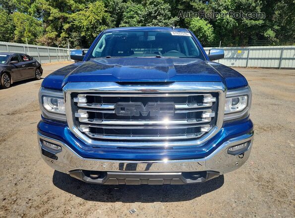 3GTU2NEC5HG285491 2017 GMC SIERRA Blue Вид спереду