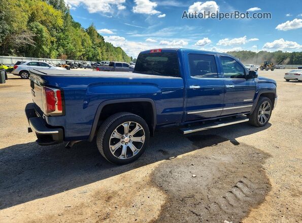 3GTU2NEC5HG285491 2017 GMC SIERRA Blue Задня права чверть