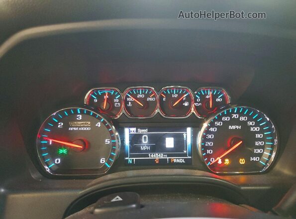 3GTU2NEC6JG375285 2018 GMC SIERRA Blue Widok zestawu wskaźników