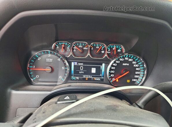 3GTU2NEC7HG210713 2017 GMC SIERRA Black Vista del cuadro de instrumentos