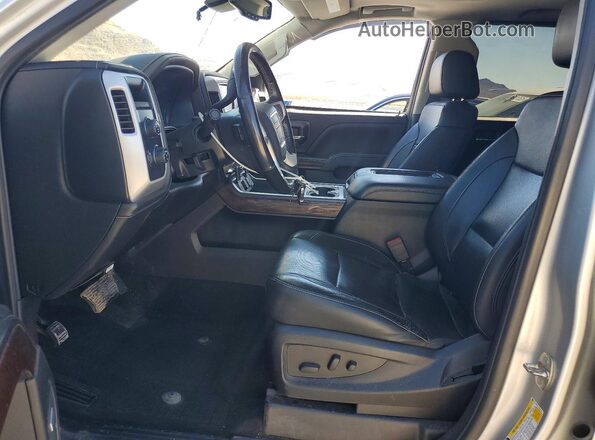 3GTU2NEC7JG264132 2018 GMC SIERRA Silver წინა სალონის ხედი