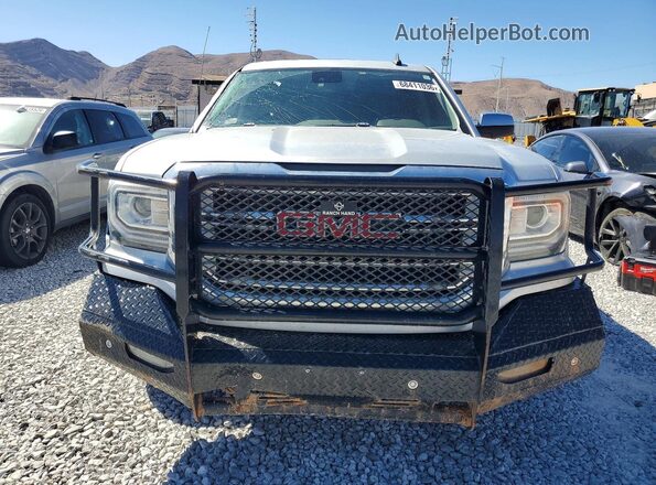 3GTU2NEC7JG264132 2018 GMC SIERRA Silver წინა ხედი
