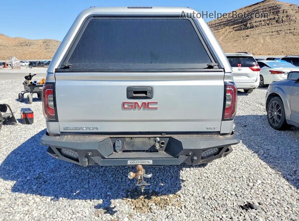 3GTU2NEC7JG264132 2018 GMC SIERRA Silver უკანა ხედი