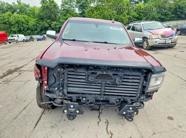 3GTU2NEC8HG308911 2017 GMC SIERRA Бордовый Вид спереди