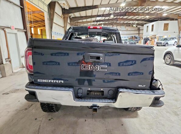 3GTU2NEC8JG329019 2018 GMC SIERRA Black Вид ззаду