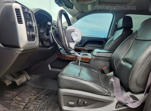 3GTU2NEJ4HG149268 2017 GMC SIERRA Черный Вид салона спереди