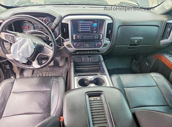3GTU2NEJ4HG149268 2017 GMC SIERRA Черный Вид панели приборов