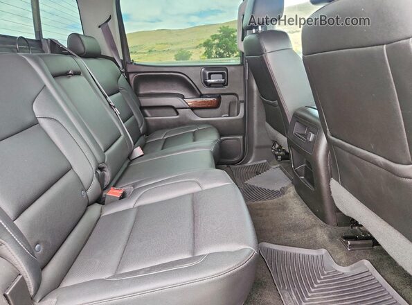 3GTU2NEJ4HG149268 2017 GMC SIERRA Черный Вид задних сидений
