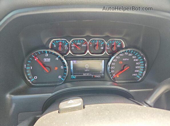 3GTU2NEJXHG424657 2017 GMC SIERRA Black Widok zestawu wskaźników