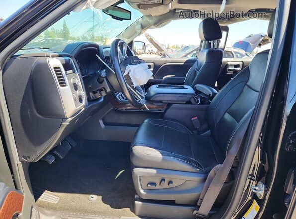 3GTU2NEJXHG424657 2017 GMC SIERRA Black Widok wnętrza z przodu