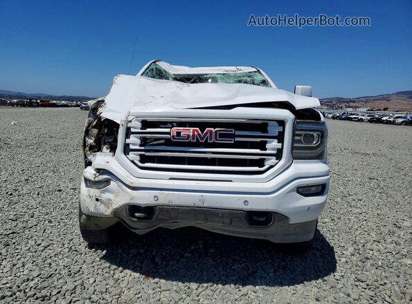 3GTU2NER0JG257754 2018 GMC SIERRA White Դիմացի տեսք