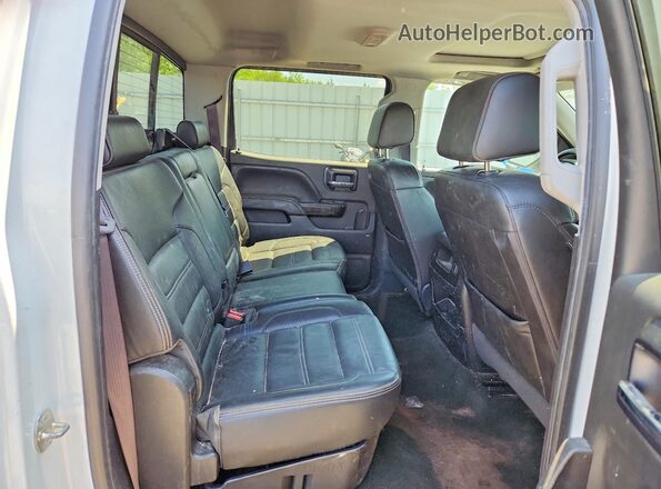 3GTU2PEC2GG233794 2016 GMC SIERRA White Rear seats view