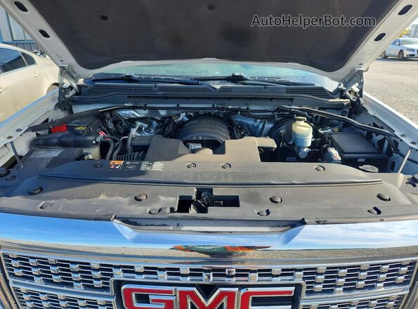 3GTU2PEC9GG175053 2016 GMC SIERRA Белый Вид задней части салона