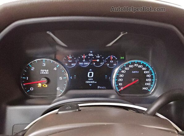 3GTU2PEJ2HG235268 2017 GMC SIERRA White Widok zestawu wskaźników
