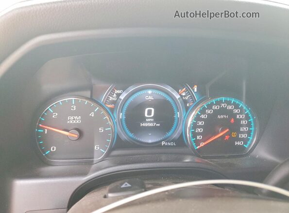 3GTU2PEJ5JG217899 2018 GMC SIERRA Gray Widok zestawu wskaźników