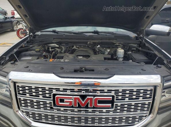 3GTU2PEJ5JG217899 2018 GMC SIERRA Gray Widok wnętrza z tyłu