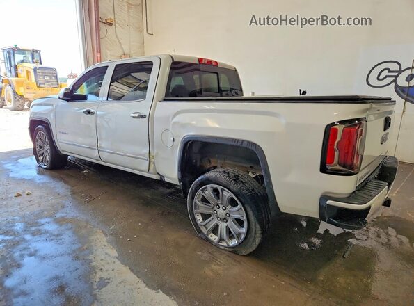 3GTU2PEJ6JG493363 2018 GMC SIERRA Белый Задняя левая четверть