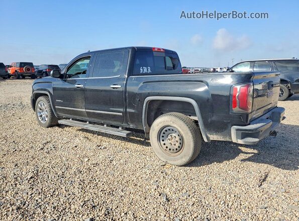 3GTU2PEJ8JG530316 2018 GMC SIERRA Черный Задняя правая четверть