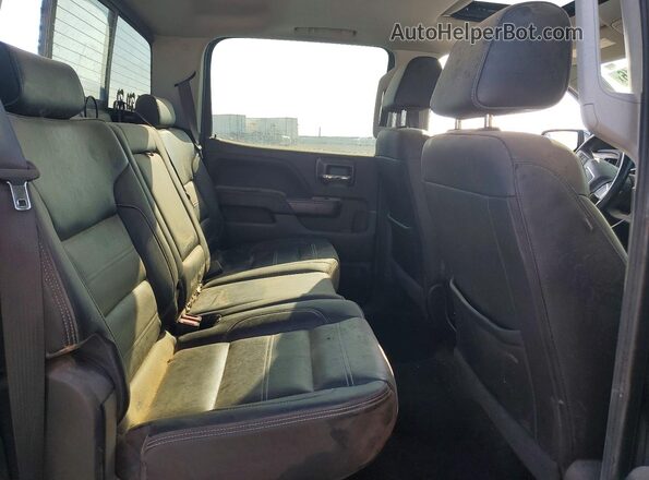 3GTU2PEJ8JG530316 2018 GMC SIERRA Черный Вид задней части салона