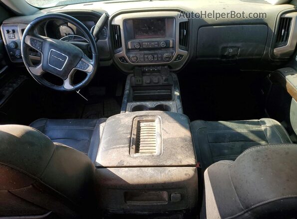 3GTU2PEJ8JG530316 2018 GMC SIERRA Черный Вид щитка приборов