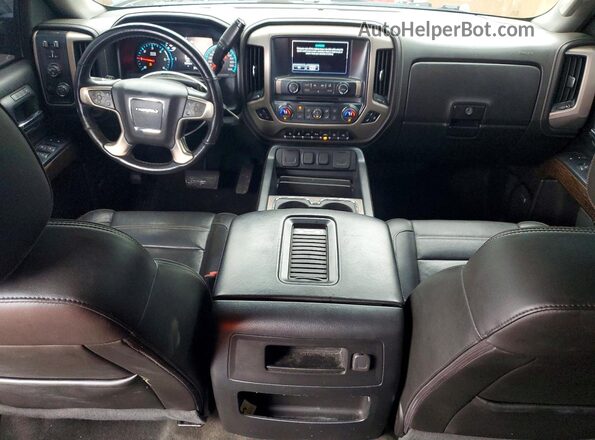 3GTU2PEJ9JG351069 2018 GMC SIERRA Gray Widok deski rozdzielczej