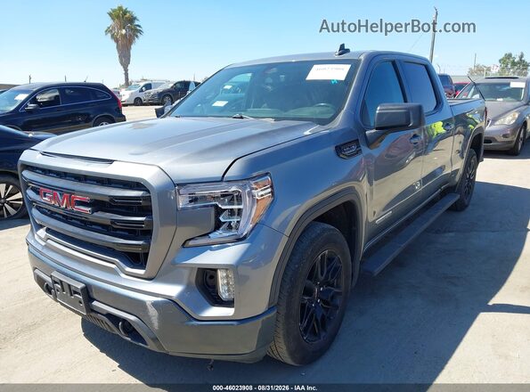 3GTU9CED7LG107387 2020 GMC SIERRA Серый Передняя левая четверть