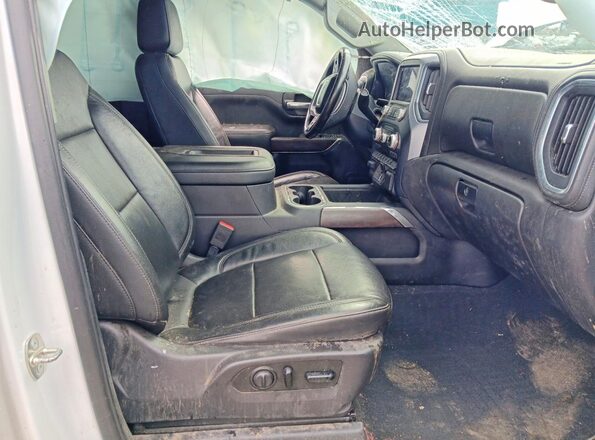 3GTU9DED0KG280754 2019 GMC SIERRA White Вид салону спереду