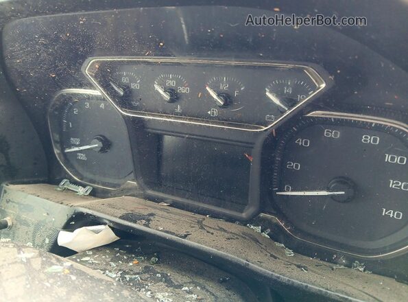 3GTU9DED0KG280754 2019 GMC SIERRA White Вид щитка приладів