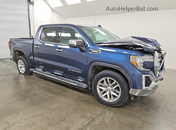 3GTU9DED6NG217629 2022 GMC SIERRA Blue წინა მარჯვენა