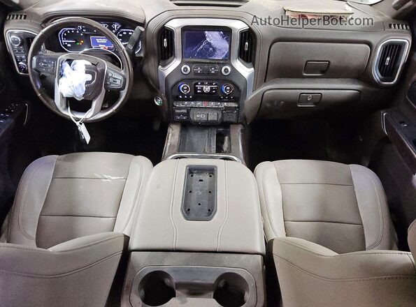 3GTU9DED6NG217629 2022 GMC SIERRA Blue წინა პანელის ხედი