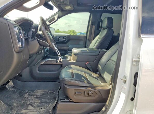 3GTU9FED4LG416526 2020 GMC SIERRA White წინა სალონის ხედი