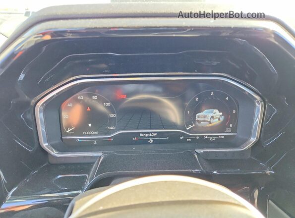 3GTUUCE87RG113121 2024 GMC SIERRA Black ხელსაწყოთა პანელის ხედი
