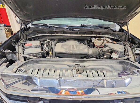 3GTUUDED6NG657591 2022 GMC SIERRA Black Rear interior view