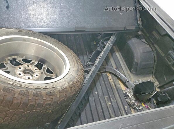 3GTUUDEL8NG657325 2022 GMC SIERRA Black Շարժիչի բաժամունքի տեսք