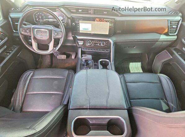 3GTUUGE81PG273595 2023 GMC SIERRA White Dashboard view