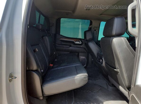 3GTUUGE81PG273595 2023 GMC SIERRA White Rear seats view
