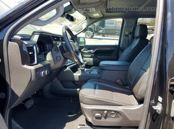 3GTUUGEL1TG106877 2026 GMC SIERRA Black Widok wnętrza z przodu