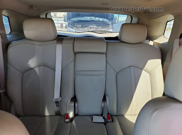 3GYFNBE33GS533614 2016 CADILLAC SRX Brown Rear seats view