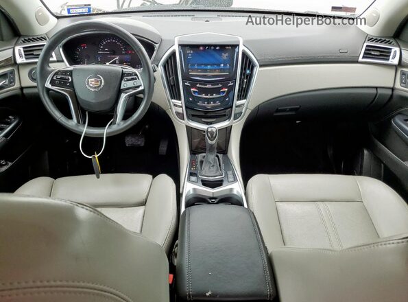 3GYFNCE38GS516474 2016 CADILLAC SRX White Առջևի վահանակի տեսք