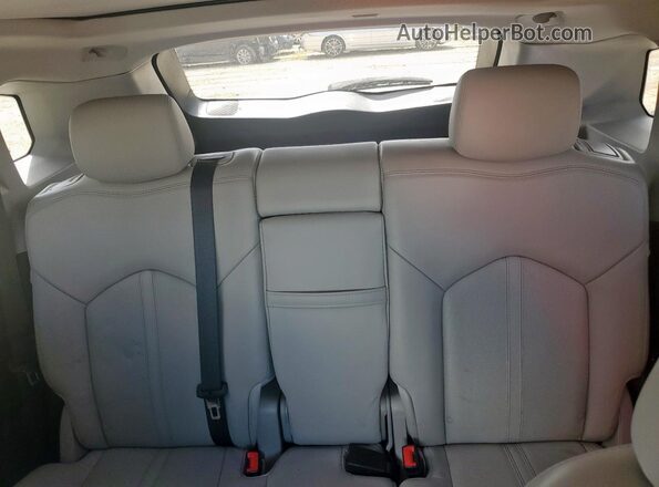 3GYFNCE38GS516474 2016 CADILLAC SRX White Հետևի նստատեղերի տեսք
