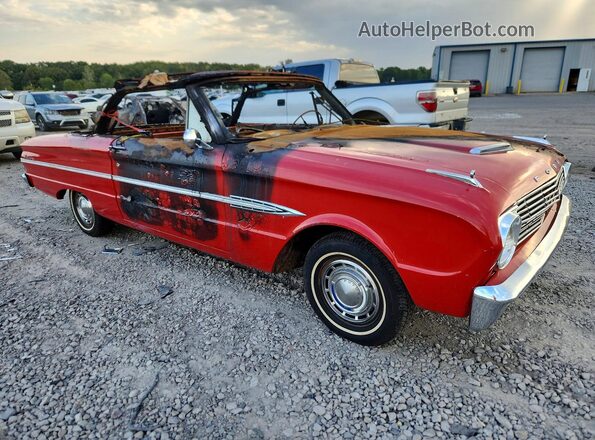 3H15U222816 1963 FORD FALCON Red Delantero derecho